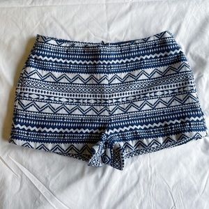 Patterned Festival Shorts